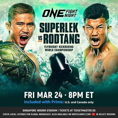 One Fight Night 8 - Superlek vs. Rodtang