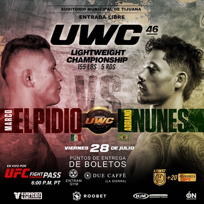 UWC Mexico 46 - Nunes vs. Elpidio