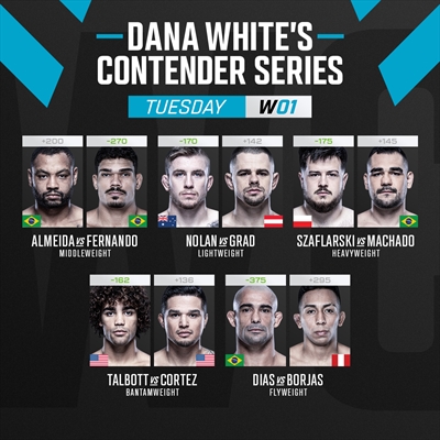 Dana White's Contender Series - Contender Series 2023: Week 1