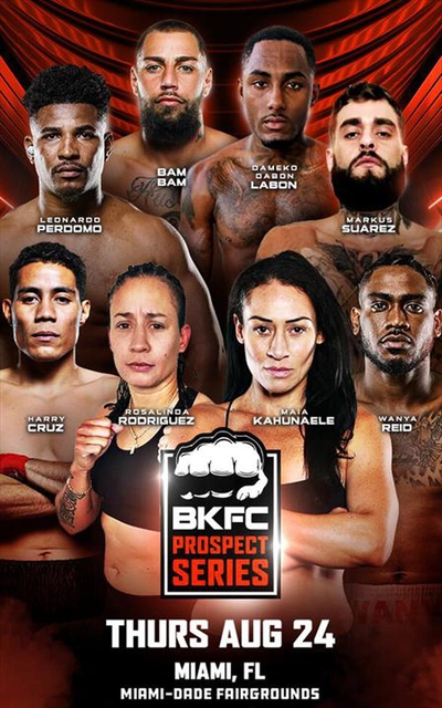 BKFC Prospects 1 Miami - Rodriguez vs. Kahaunaele