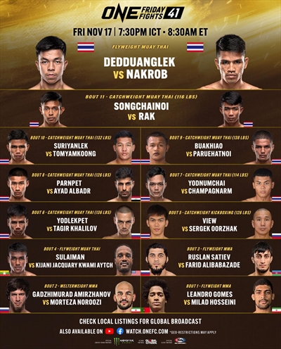 One Championship - One Friday Fights 41