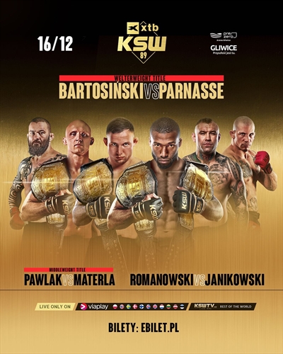 KSW 89 - Bartosinski vs. Parnasse