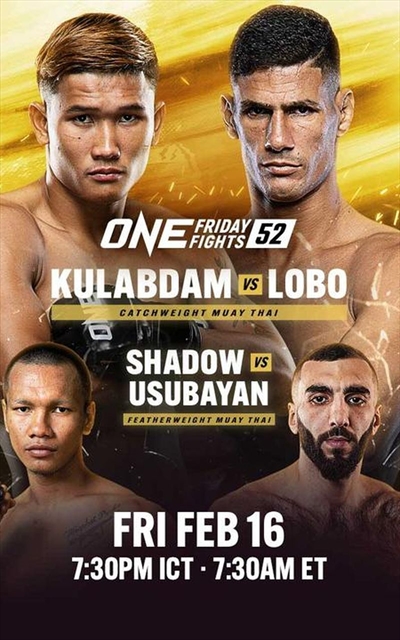 One Championship - One Friday Fights 52