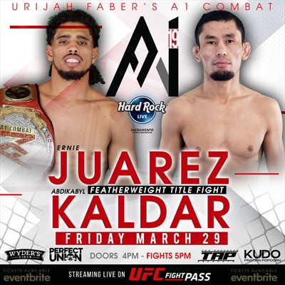 Urijah Faber's A1 Combat 19 - Juarez vs. Kaldar