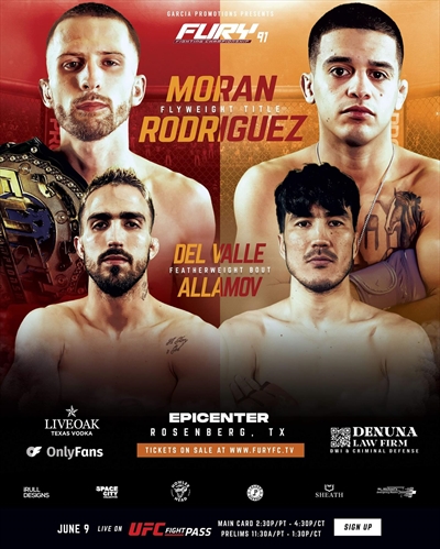 Fury FC 91 - Fury Fighting Championship 91: Moran vs. Rodriguez