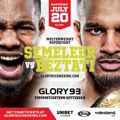 GLORY 93 - Rotterdam, Netherlands