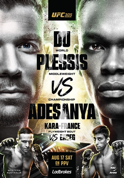 UFC 305 - Du Plessis vs. Adesanya