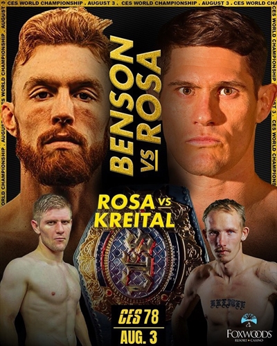 CES MMA 78 - Rosa vs. Benson