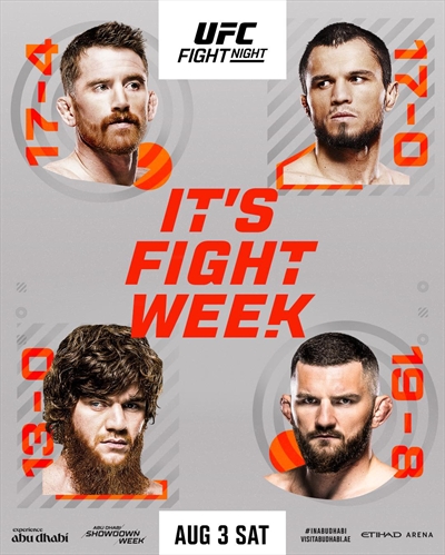UFC on ABC 7 - Sandhagen vs. Nurmagomedov