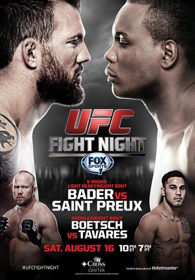UFC Fight Night 47 - Bader vs. St. Preux