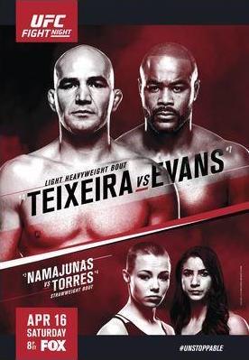 UFC on Fox 19 - Teixeira vs. Evans