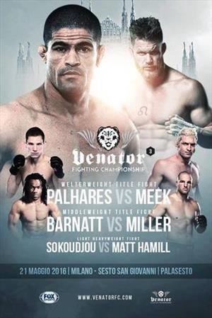 Venator FC 3 - Palhares vs. Meek