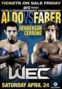 WEC 48 - Aldo vs. Faber