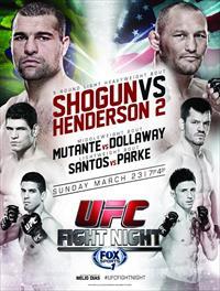 UFC Fight Night 38 - Shogun vs. Henderson 2