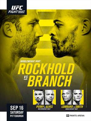 UFC Fight Night 116 - Rockhold vs. Branch