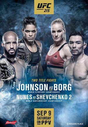 UFC 215 - Nunes vs. Shevchenko 2