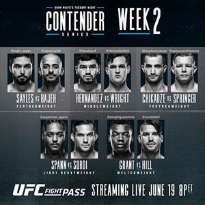 Dana White's Tuesday Night Contender Series - Season 2, Episode 2