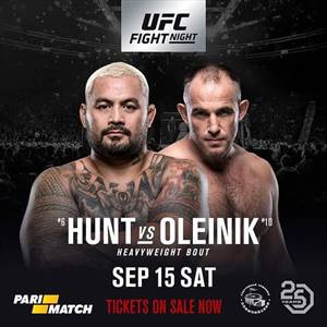 UFC Fight Night 136 - Hunt vs. Oleynik