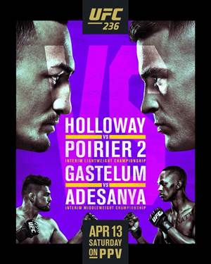 UFC 236 - Holloway vs. Poirier