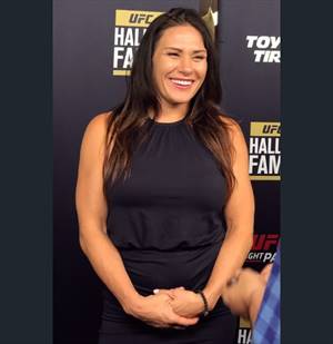 Cat Zingano IG Post - Lots of fun at the UFC Hall of Fame red carpet event ...