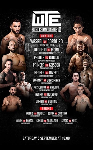 WTE Fight Championship 10 - Marin vs. Cordeiro