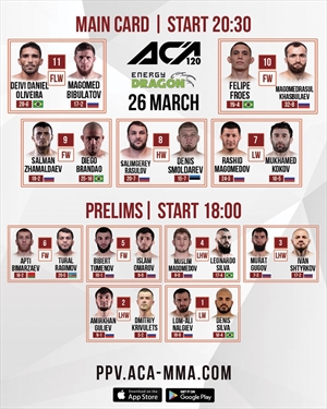 ACA 120 - Froes vs. Khasbulaev
