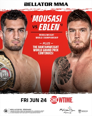 Bellator 282 - Mousasi vs. Eblen