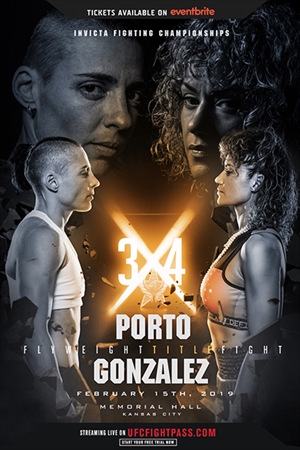 Invicta FC 34 - Porto vs. Gonzalez