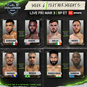 PFL Challenger Series 2023 Week 6 - Featherweights