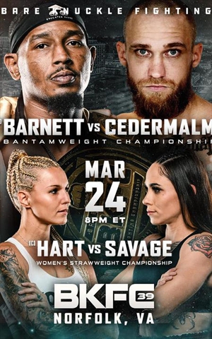 BKFC 39 - Barnett vs. Cedermalm