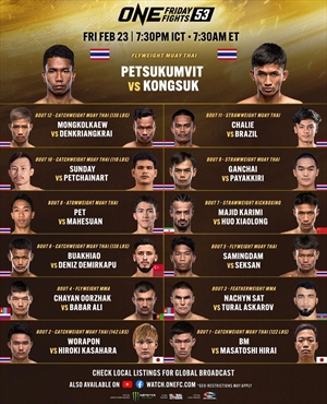 One Championship - One Friday Fights 53
