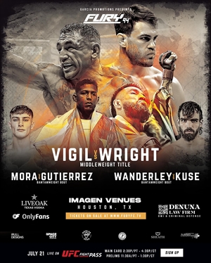 Fury Fighting Championship - Fury FC 94: Vigil vs. Wright