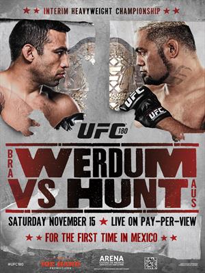 UFC 180 - Werdum vs. Hunt