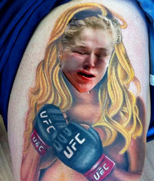 Best Ronda Rousey Tattoo.