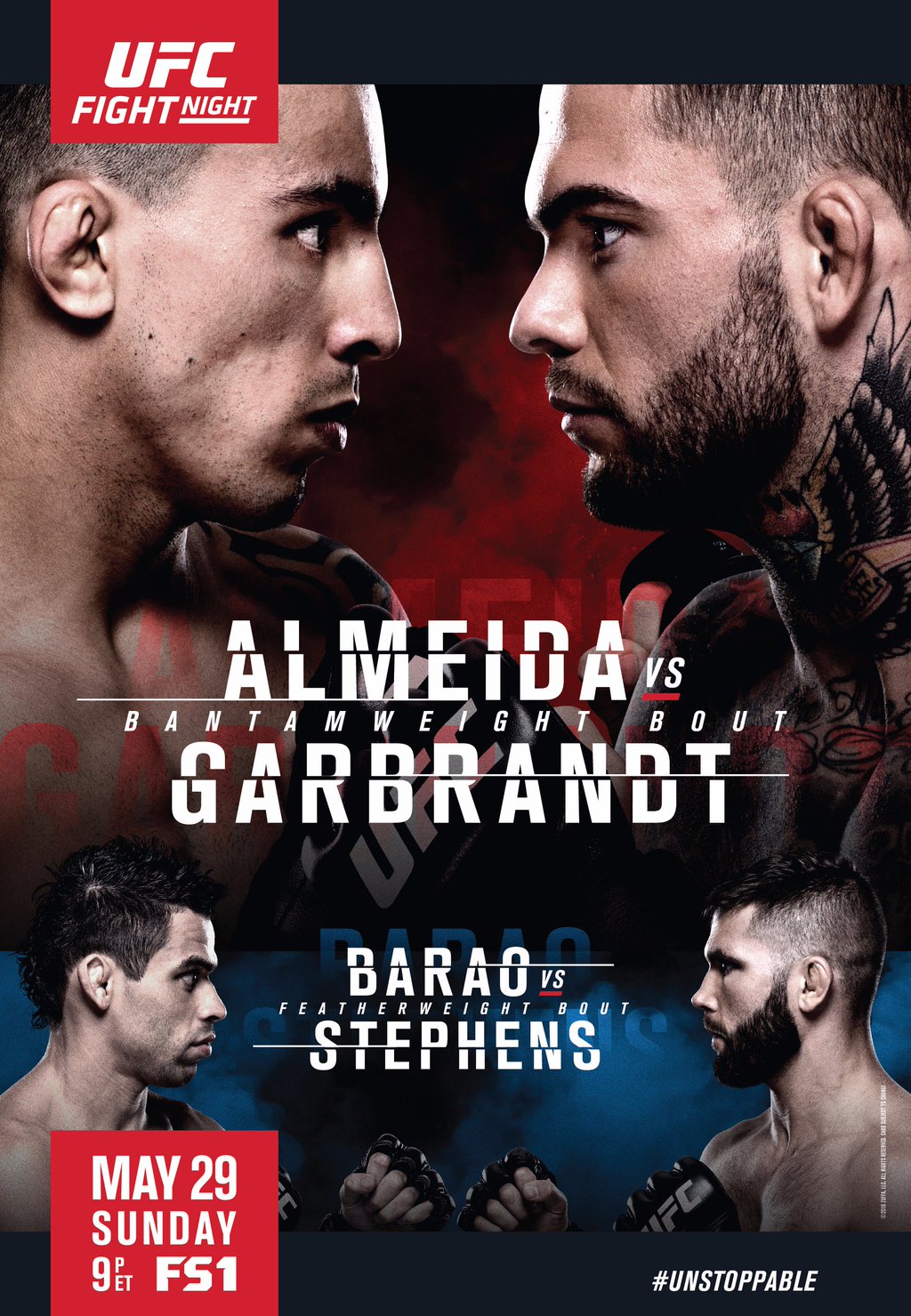 UFC Fight Night 88 - Almeida vs. Garbrandt Fight Card Results1024 x 1479