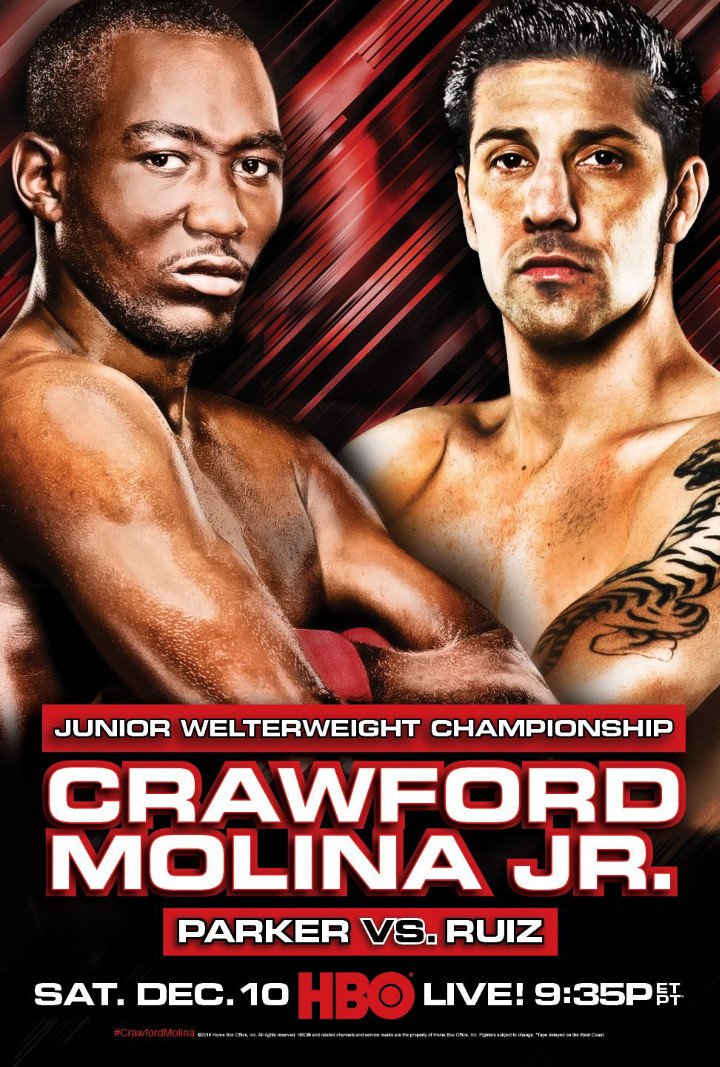 Hbo Boxing Terence Crawford Vs John Molina Jr Poster November 2