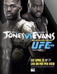 UFC 145 - Jones vs. Evans Poster