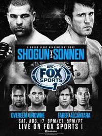 UFC Fight Night 26 - Shogun vs. Sonnen Poster