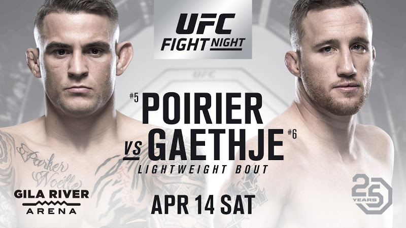 UFC on Fox 29 - Poirier vs. Gaethje Poster February 01, 2018
