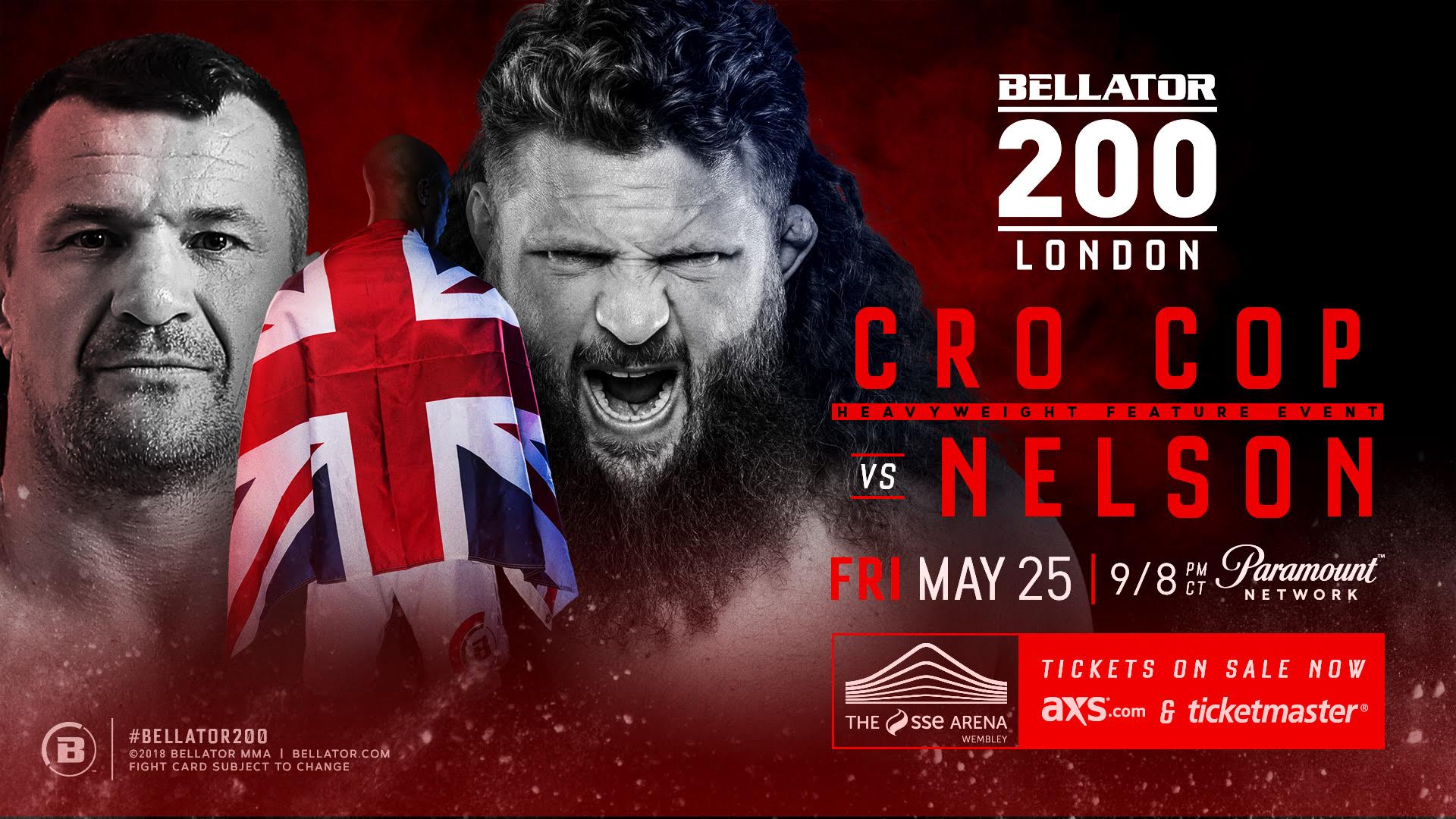 Bellator 200 - London Poster March 05, 2018