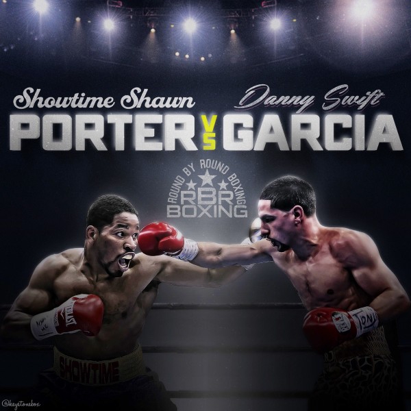 Showtime Boxing Garcia vs. Porter Poster August 18, 2018 MMA Photo