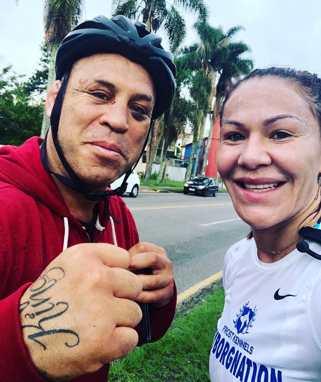 Cristiane Justino IG Post - I found my twin brother ...