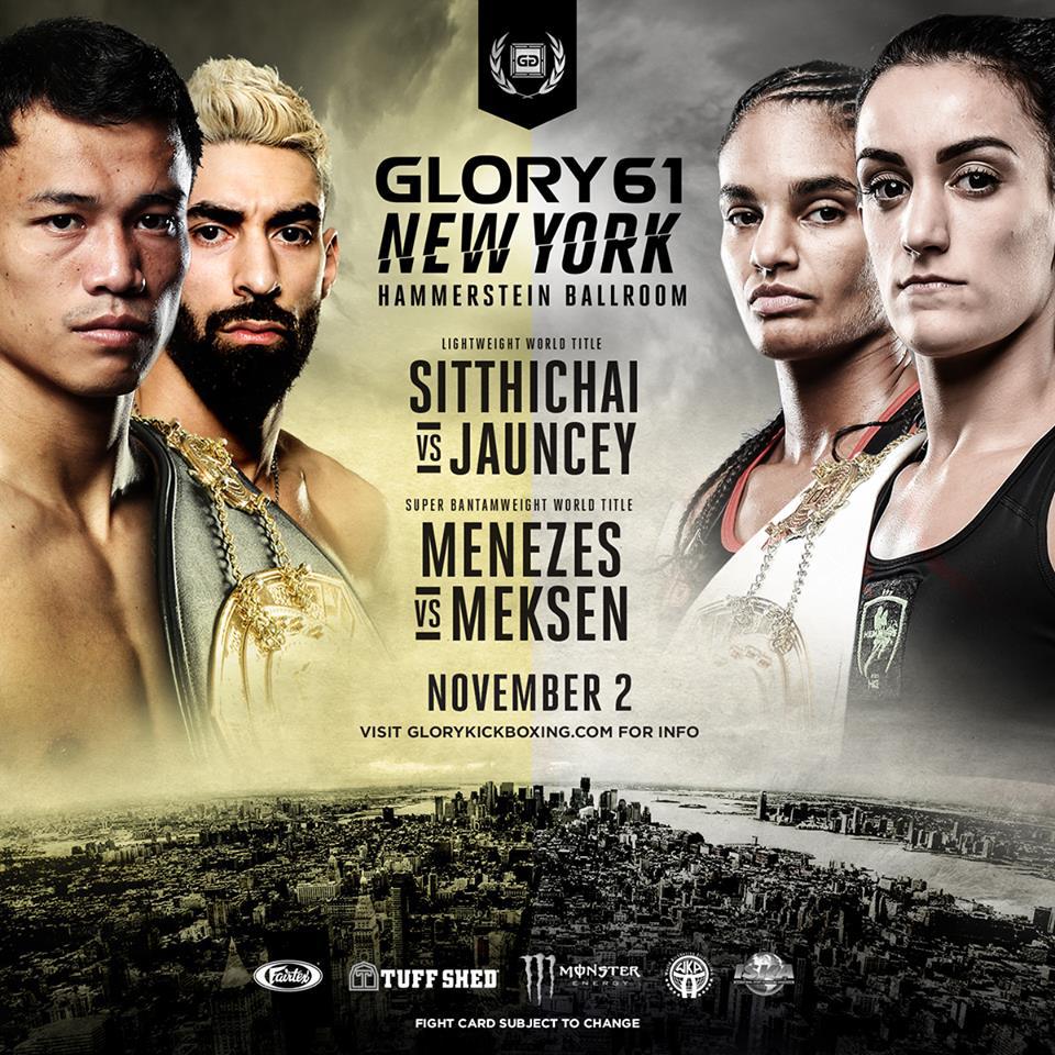 GLORY 61 - New York Poster November 26, 2018