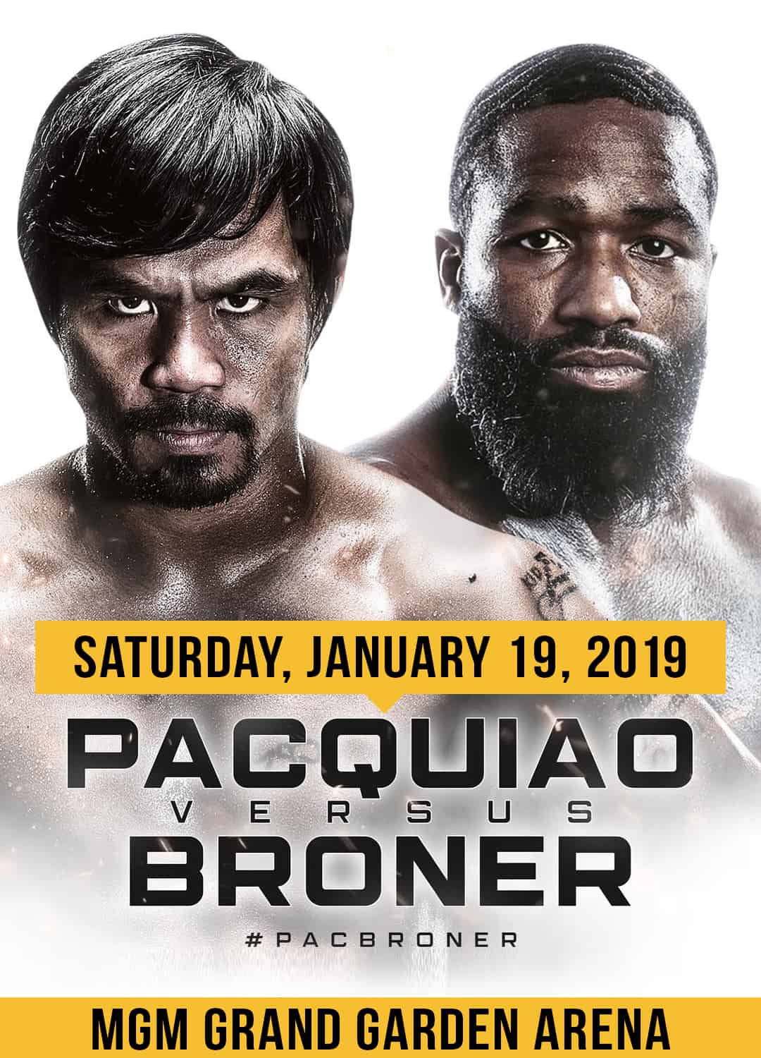 Showtime Boxing - Pacquiao vs. Broner Poster December 05, 2018