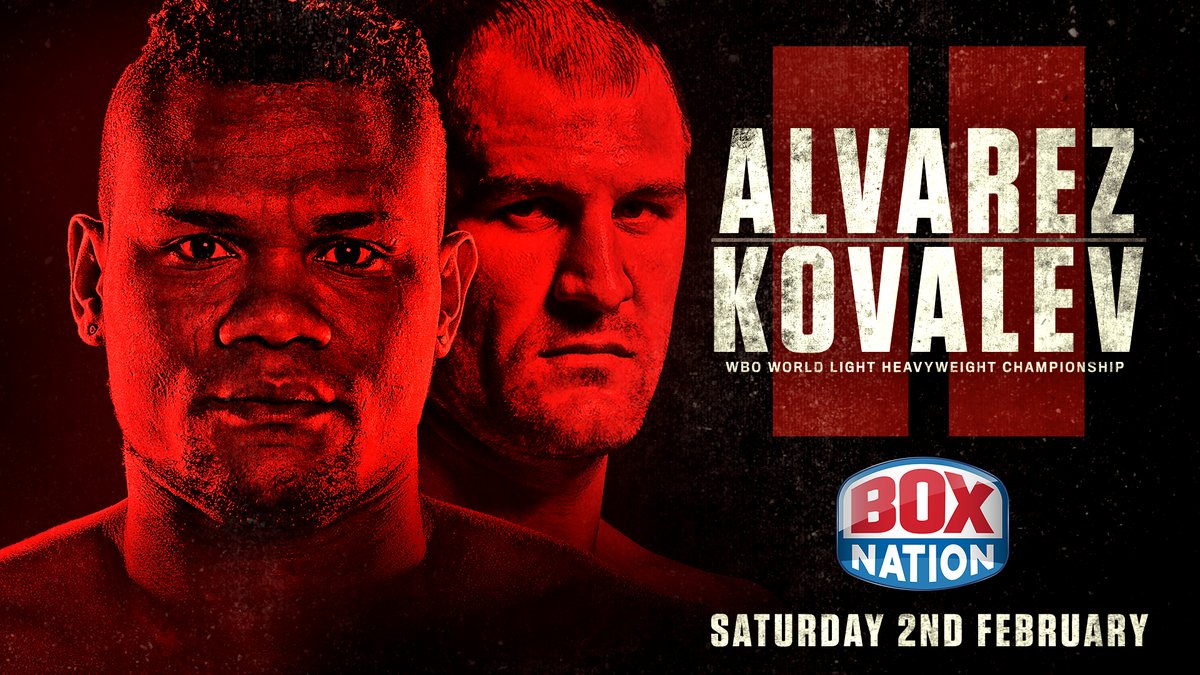 ESPN Boxing - Alvarez vs. Kovalev Poster January 04, 2019