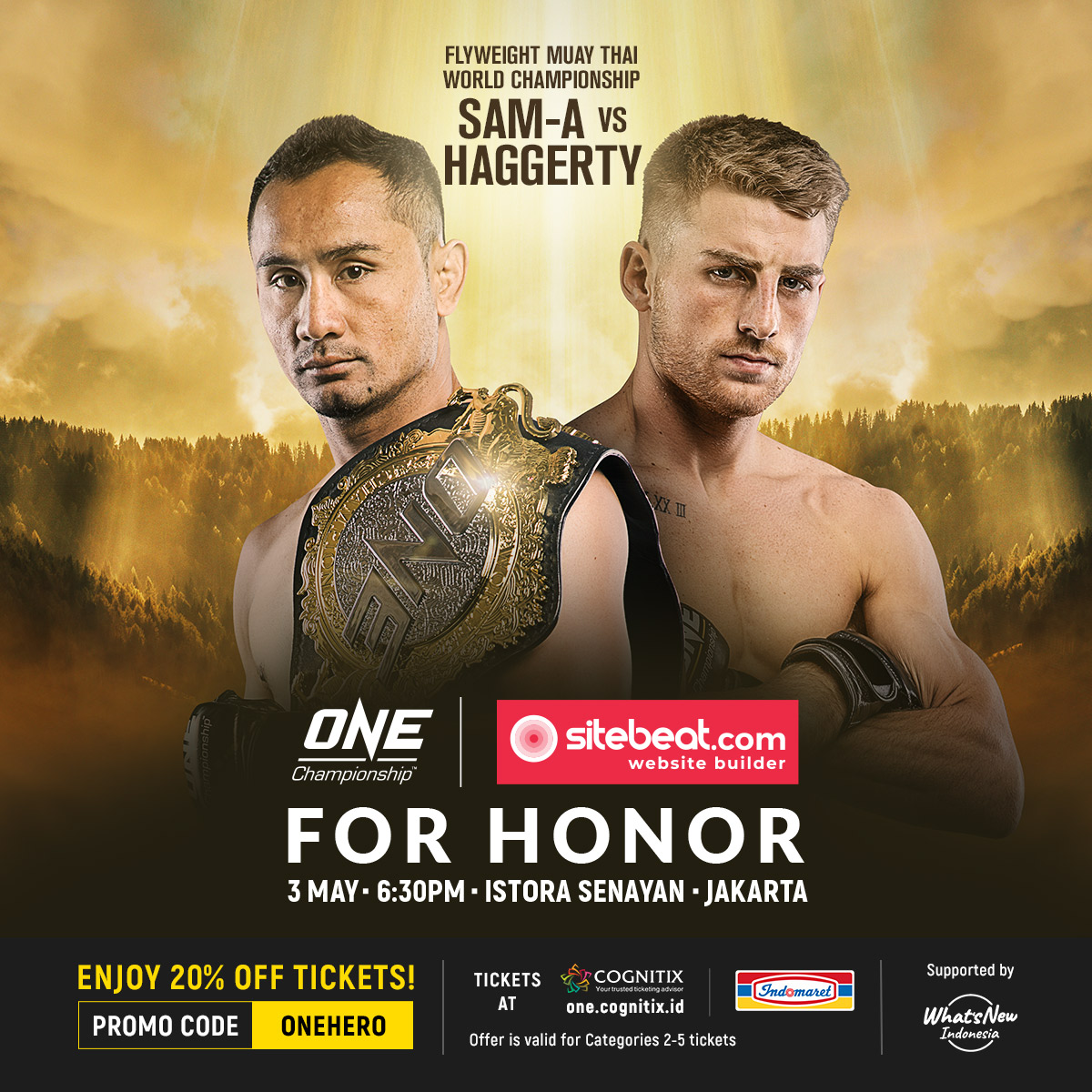 One - For Honor Poster April 24, 2019