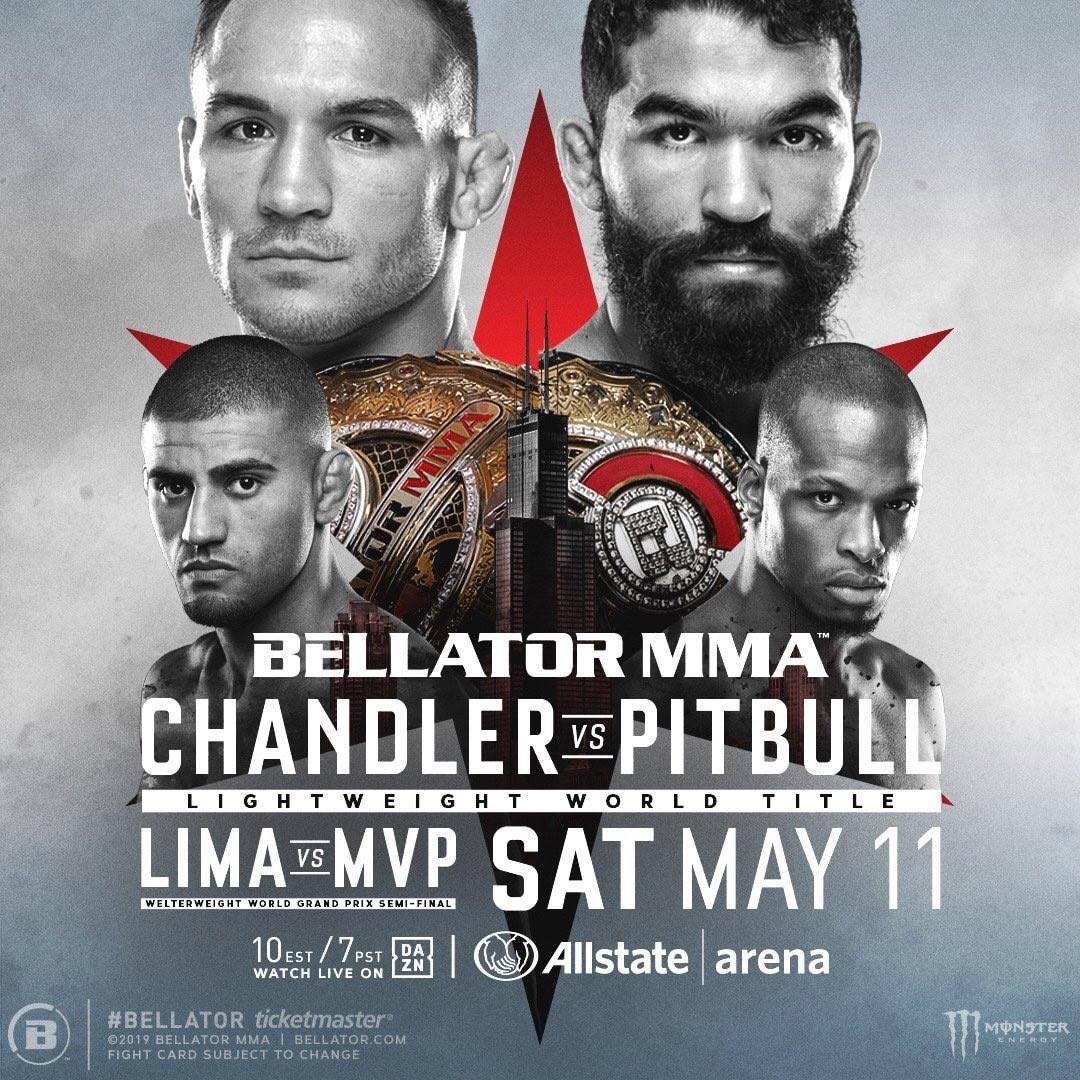 Bellator 221 Poster April 24, 2019 MMA Photo1080 x 1080