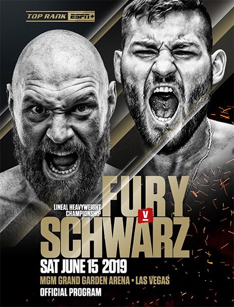 Tyson Fury vs. Tom Schwarz Poster June 12, 2019