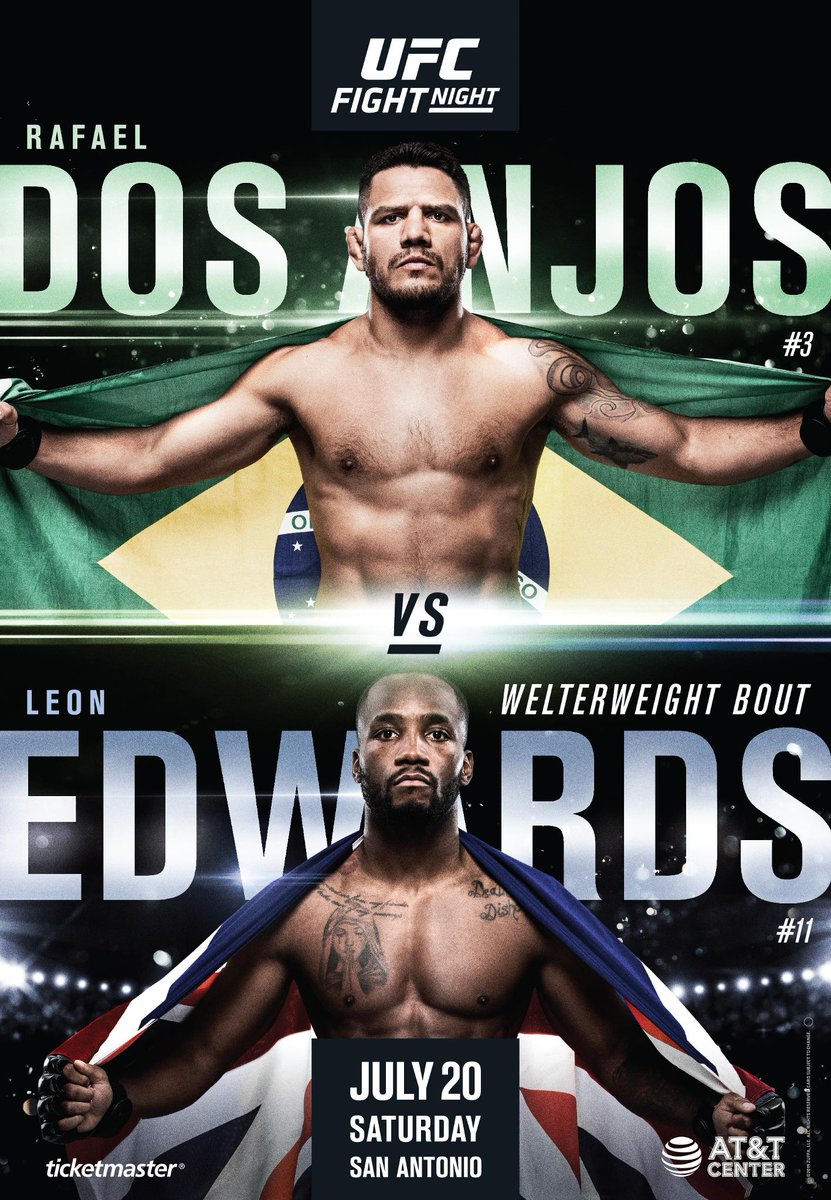 UFC on ESPN 4 Poster July 01, 2019