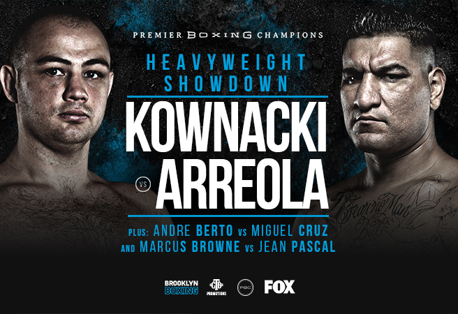 Kownacki vs. Arreola Poster July 24, 2019